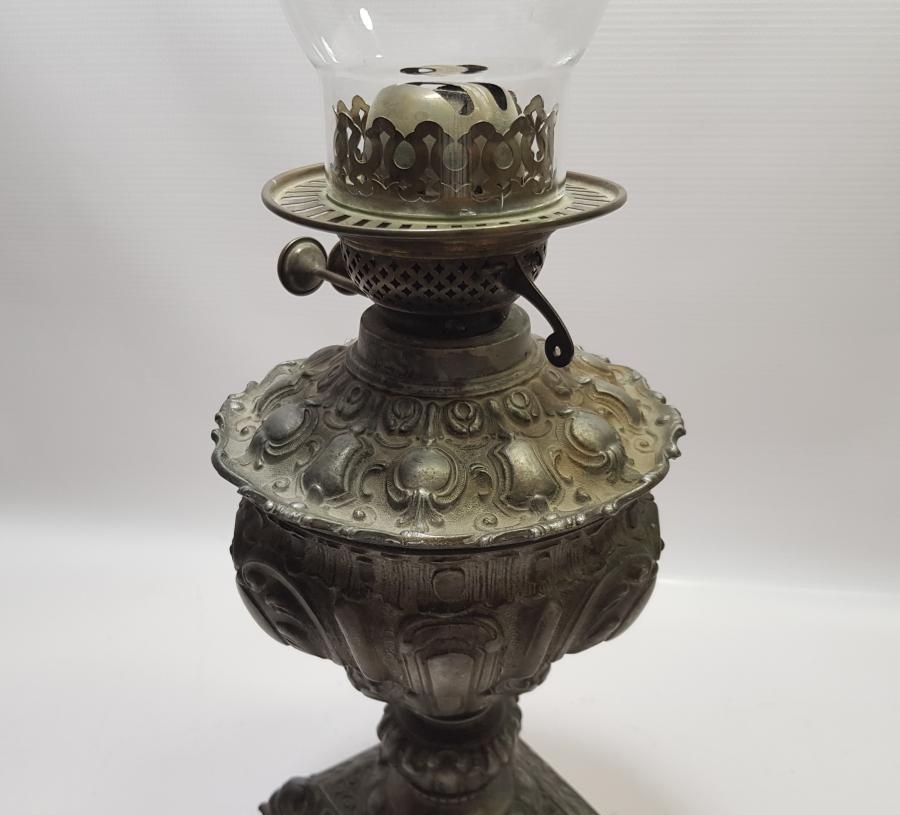 KABARTMA İŞÇİLİKLİ OSMANLI DÖNEMİ BÜYÜK BOY GAZ LAMBASI