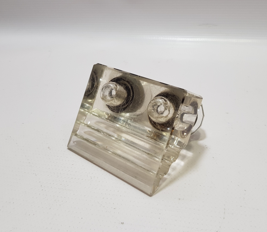 OSMANLI DÖNEMİ ÇİFT HAZNELİ KAPAKLI MASA HOKKASI