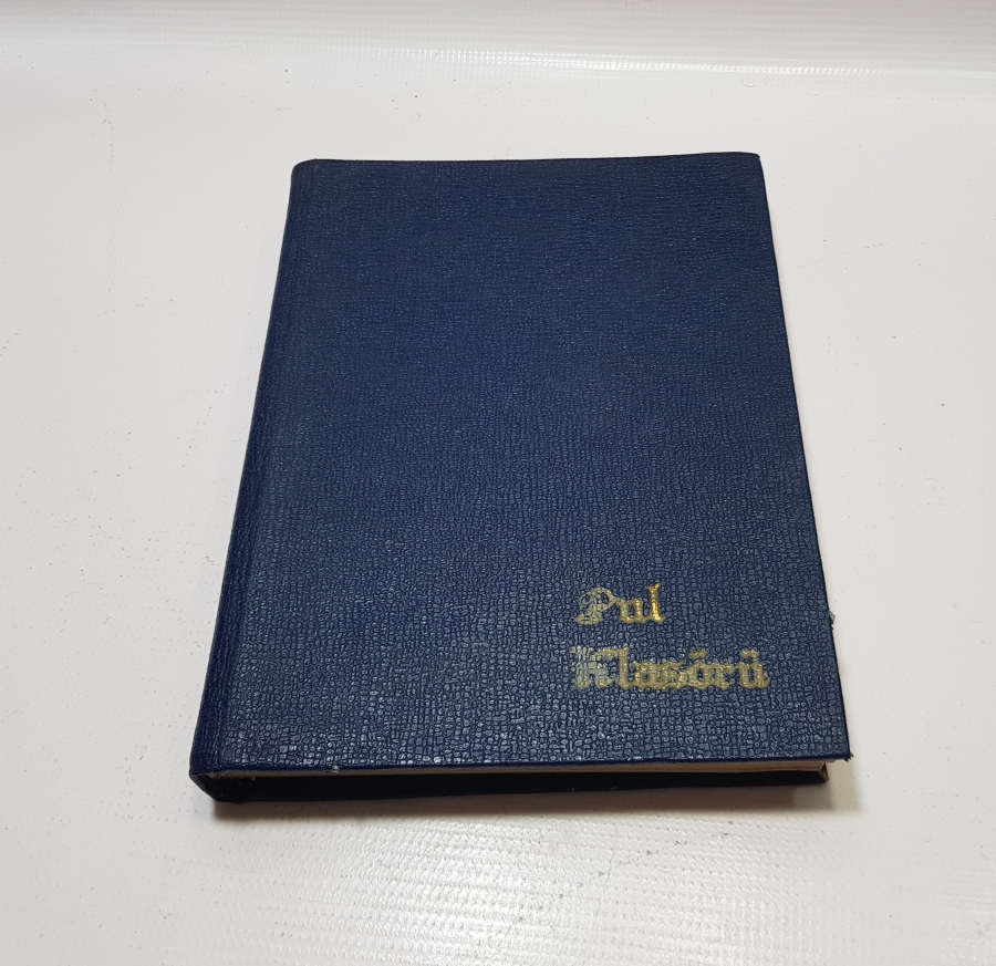 YERLİ PULLARDAN OLUŞAN ANTİKA PUL ALBÜMÜ - PUL KOLEKSİYONU