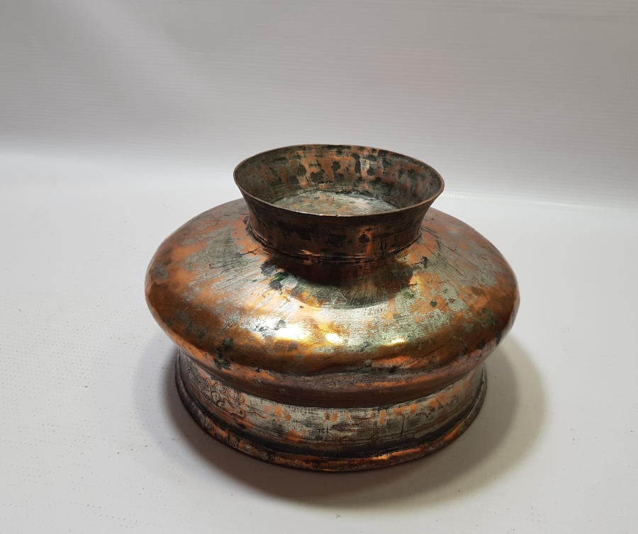 ÜZERİ OSMANLICA YAZILI OSMANLI DÖNEMİ YENİÇERİ HOŞAF KASESİ