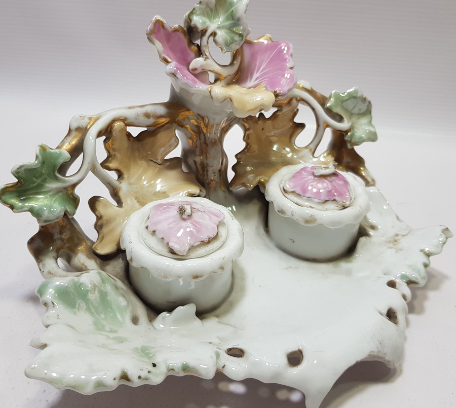 EL BOYAMA İŞÇİLİKLİ OSMANLI DÖNEMİ PORSELEN HOKKA