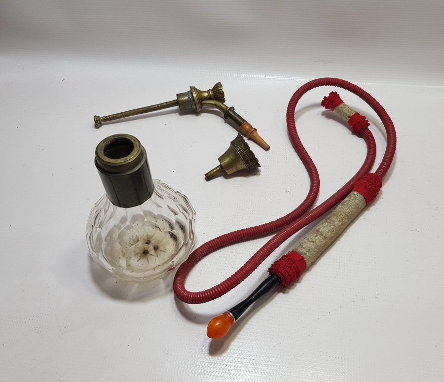 OSMANLI DÖNEMİ SÜLEYMANİYE İŞİ TAM TAKIM NARGİLE