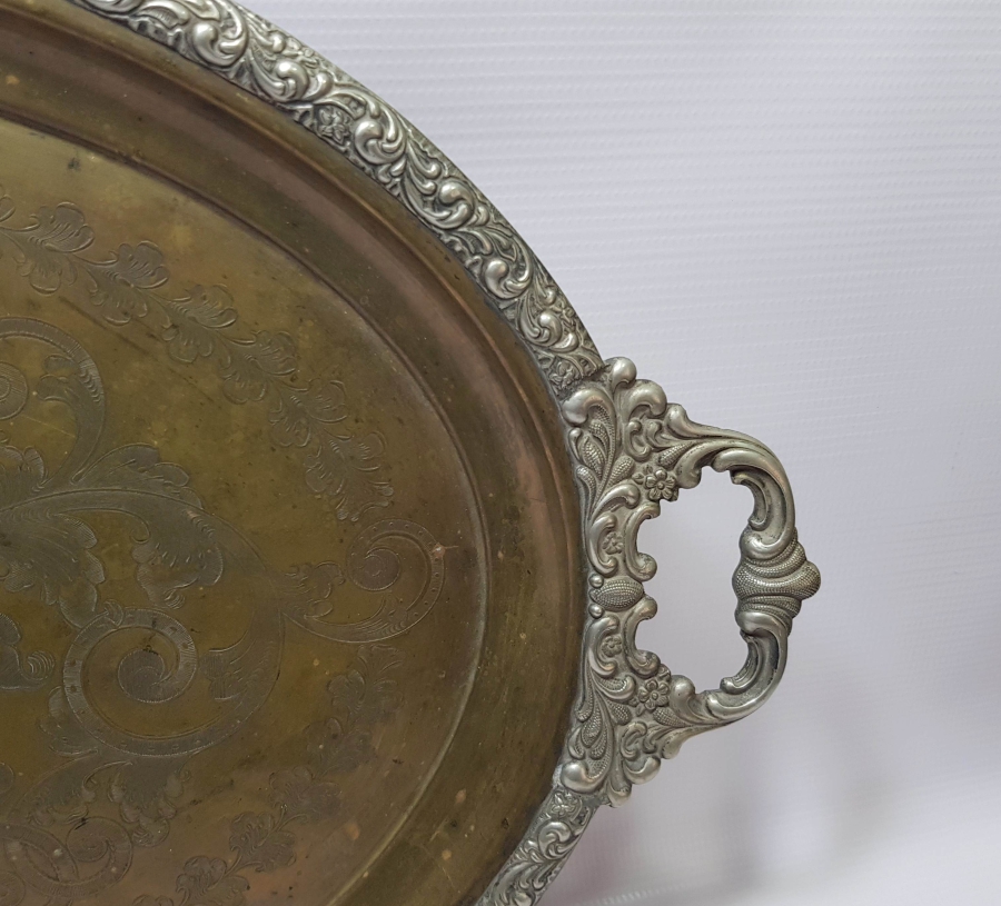 OSMANLI DÖNEMİ BÜYÜK BOY KAHVE TEPSİSİ