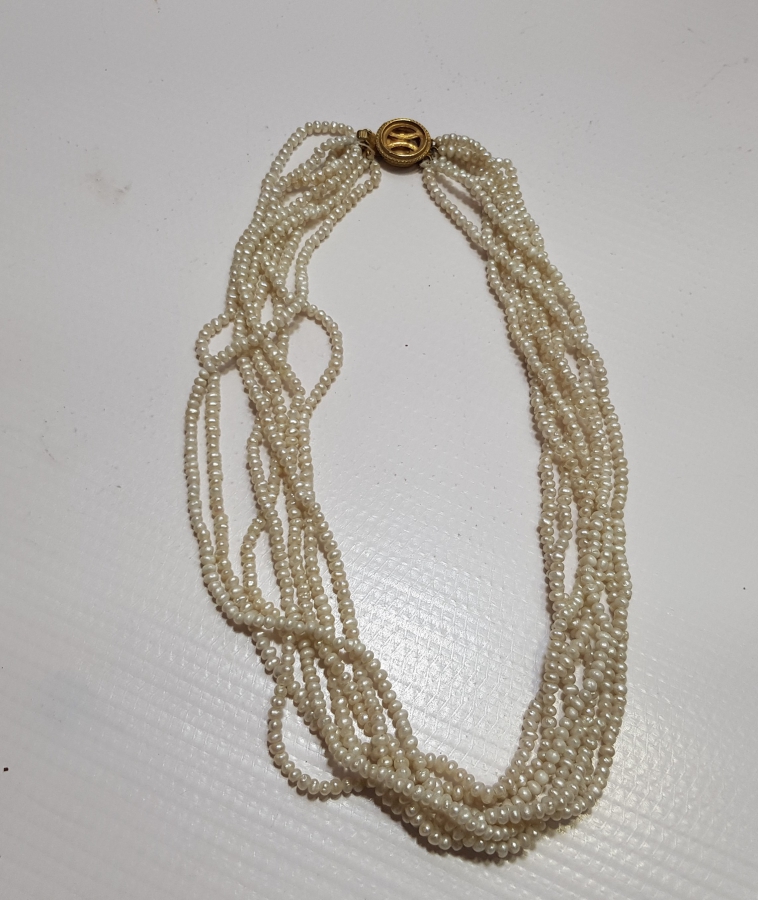 ANTİKA KUM İNCİ GERDANLIK