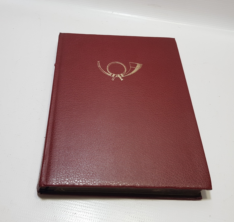 İÇİNDE YABANCI PULLAR BULUNAN ANTİKA PUL ALBÜMÜ