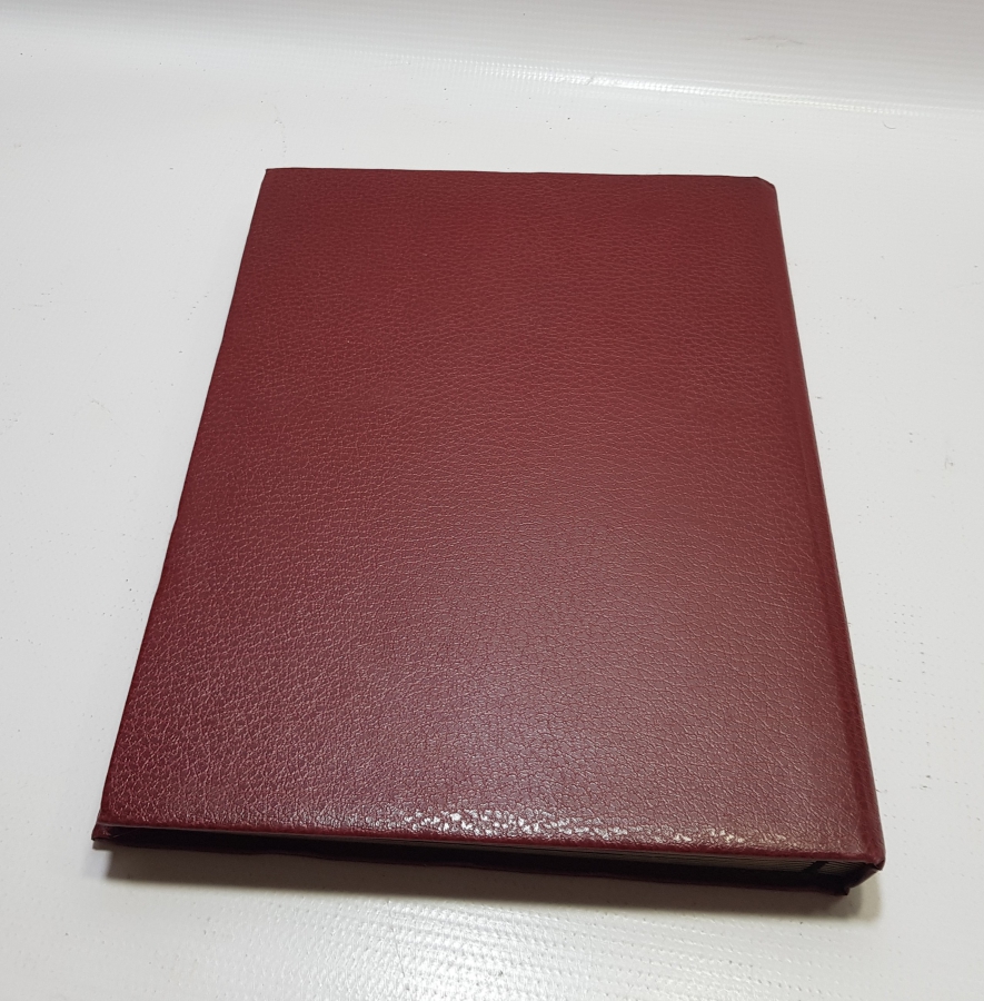 İÇİNDE YABANCI PULLAR BULUNAN ANTİKA PUL ALBÜMÜ