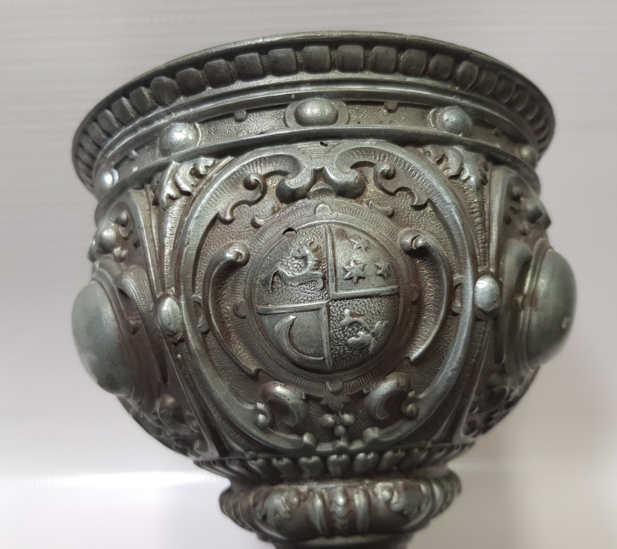 KABARTMA İŞÇİLİKLİ OSMANLI DÖNEMİ GAZ LAMBASI