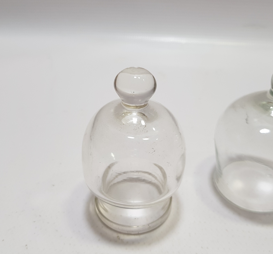 OSMANLI DÖNEMİ İKİ ADET HACAMAT KUPASI