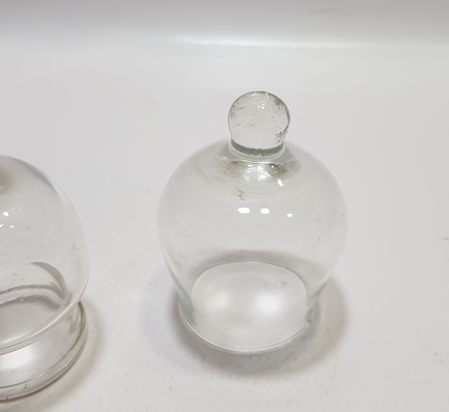 OSMANLI DÖNEMİ İKİ ADET HACAMAT KUPASI