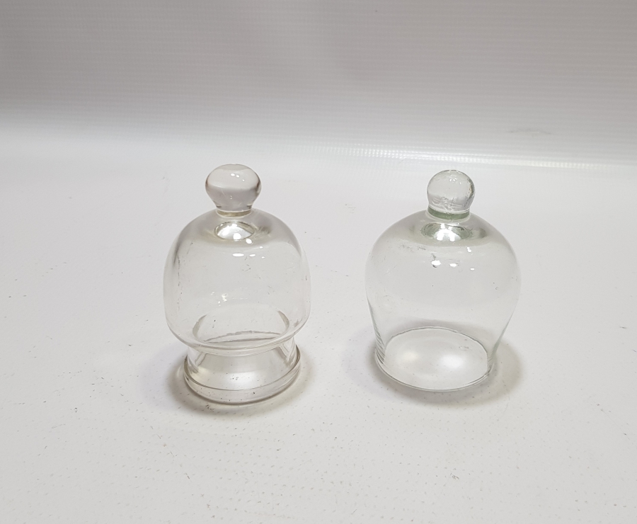 OSMANLI DÖNEMİ İKİ ADET HACAMAT KUPASI