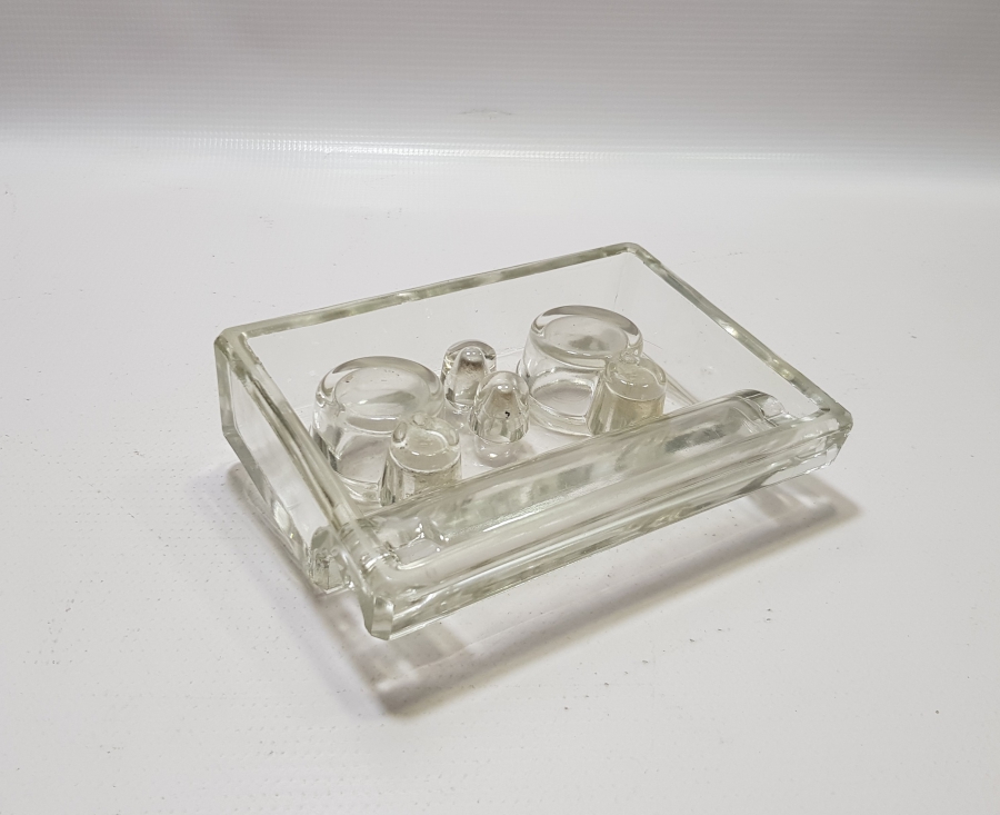 OSMANLI DÖNEMİ CAM HAZNELİ HOKKA