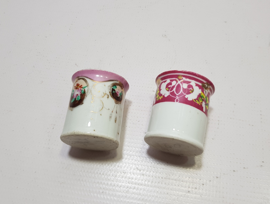 ÜZERİ EL BOYAMA İŞÇİLİKLİ 2 ADET OSMANLI DÖNEMİ HATTAT RIHTANI