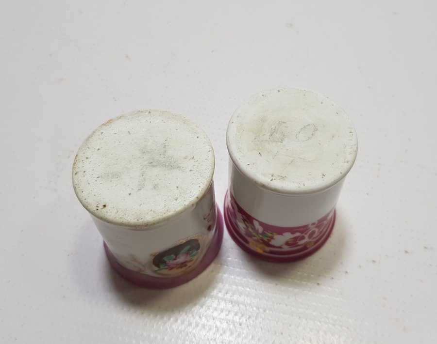 ÜZERİ EL BOYAMA İŞÇİLİKLİ 2 ADET OSMANLI DÖNEMİ HATTAT RIHTANI