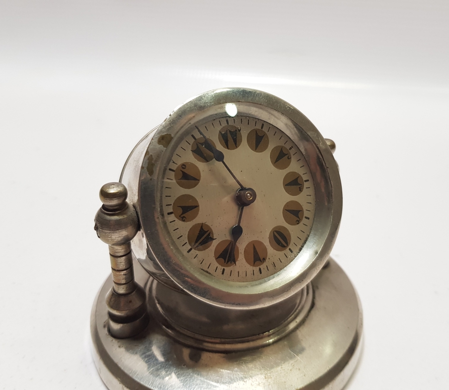 OSMANLI DÖNEMİ NADİR FORMDA OSMANLI KADRANLI MASA SAATİ