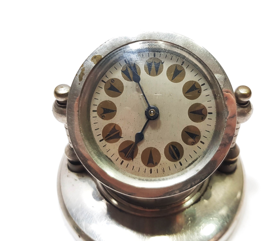 OSMANLI DÖNEMİ NADİR FORMDA OSMANLI KADRANLI MASA SAATİ