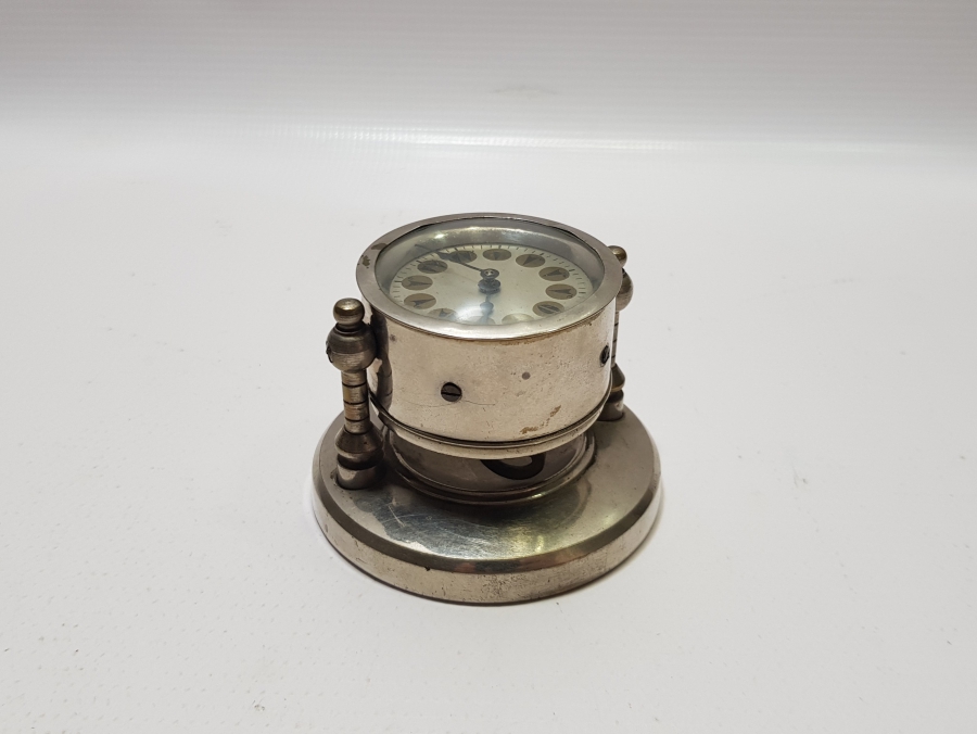 OSMANLI DÖNEMİ NADİR FORMDA OSMANLI KADRANLI MASA SAATİ