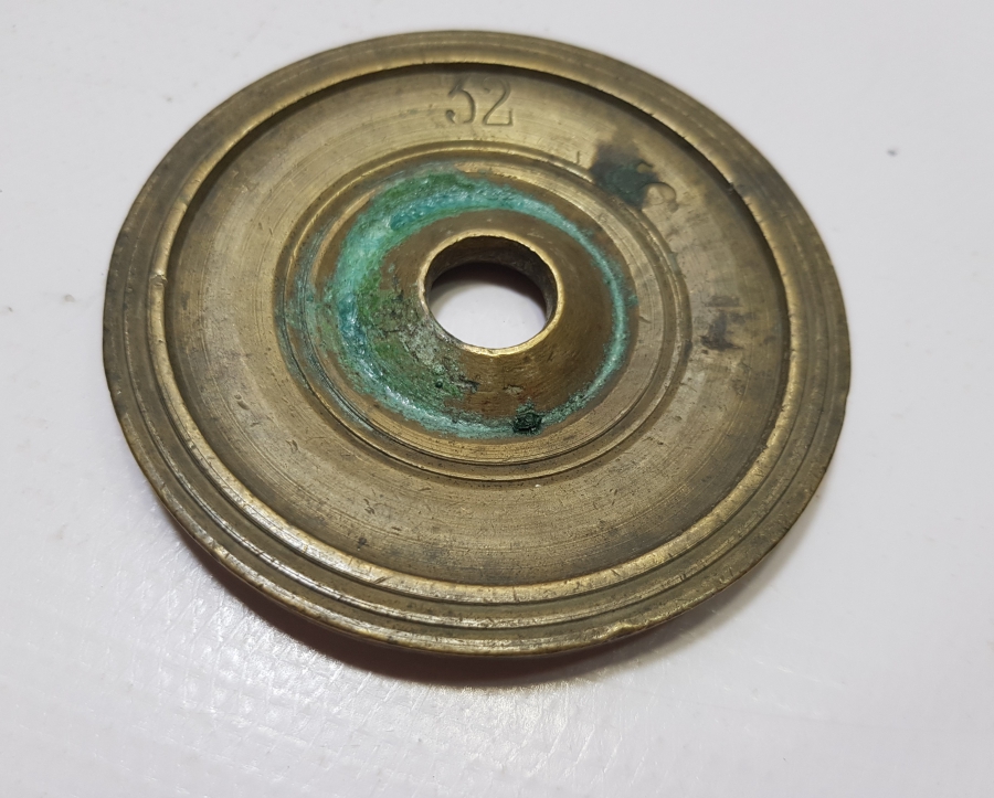 ÜZERİ OSMANLICA VE LATİNCE DAMGALI OSMANLI DÖNEMİ DİRHEM