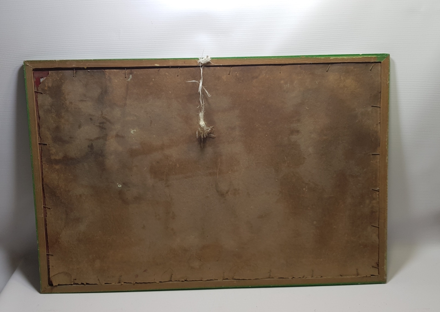 EL BOYAMA KABE İ ŞERİF GÖRSELLİ CAM ALTI PANO