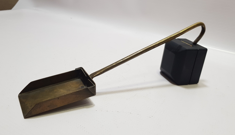 OSMANLI DÖNEMİ ÇOK NADİR İÇİ İŞLEMELİ KAHVE KÜREĞİ