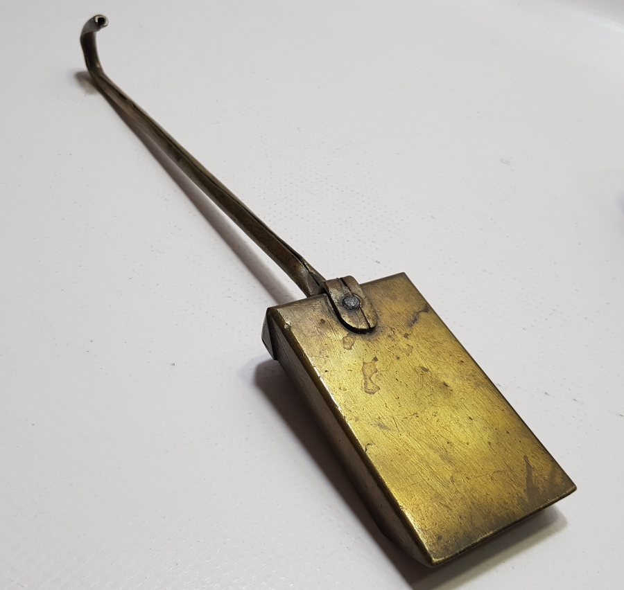 OSMANLI DÖNEMİ ÇOK NADİR İÇİ İŞLEMELİ KAHVE KÜREĞİ