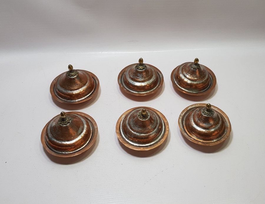 OSMANLI DÖNEMİ ÇOK NADİR TAM TAKIM KAPAKLI İFTARİYELİK