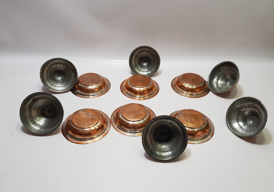 OSMANLI DÖNEMİ ÇOK NADİR TAM TAKIM KAPAKLI İFTARİYELİK