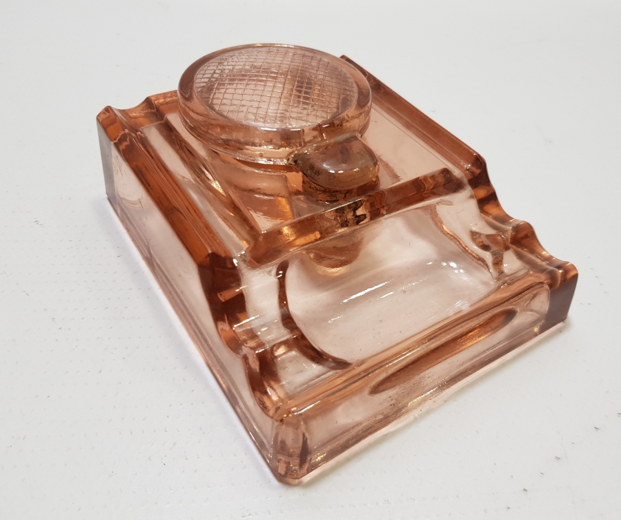 ANTİKA KAPAKLI CAM HOKKA