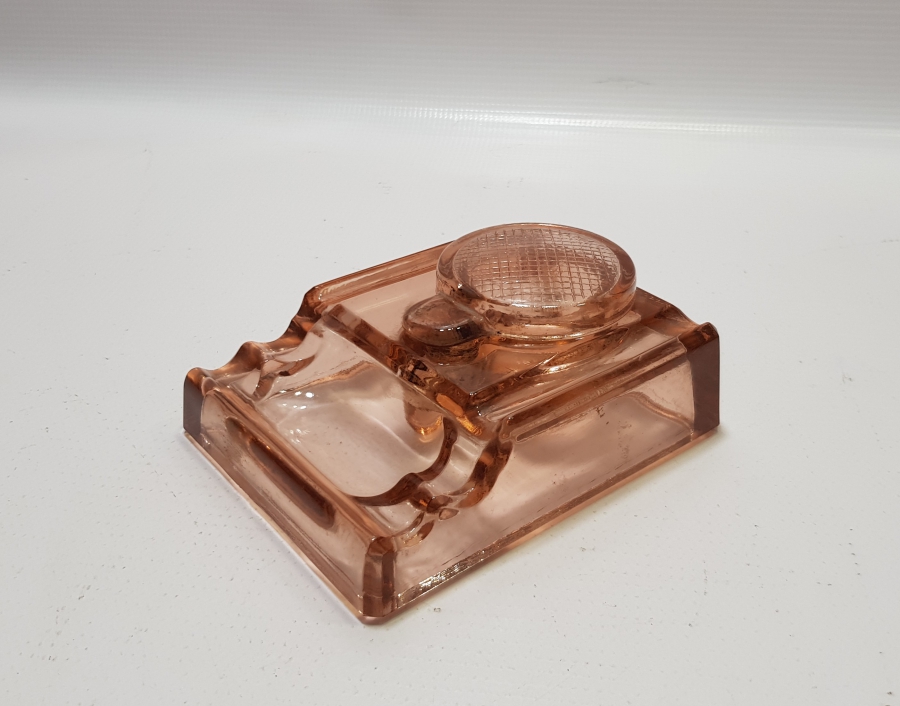 ANTİKA KAPAKLI CAM HOKKA