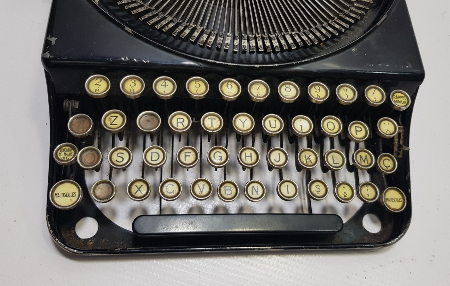AMERİKAN YAPIMI 1900 BAŞLARI NADİR REMİNGTON DAKTİLO