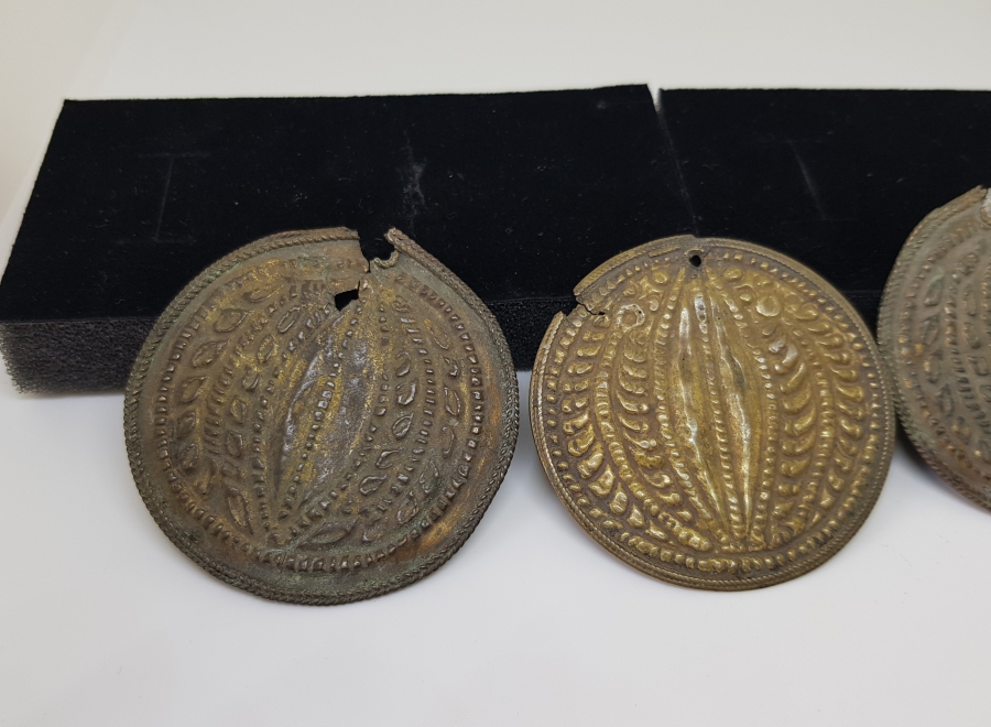 OSMANLI DÖNEMİ 3 ADET İKONA PARÇASI