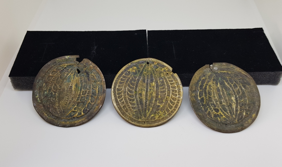 OSMANLI DÖNEMİ 3 ADET İKONA PARÇASI