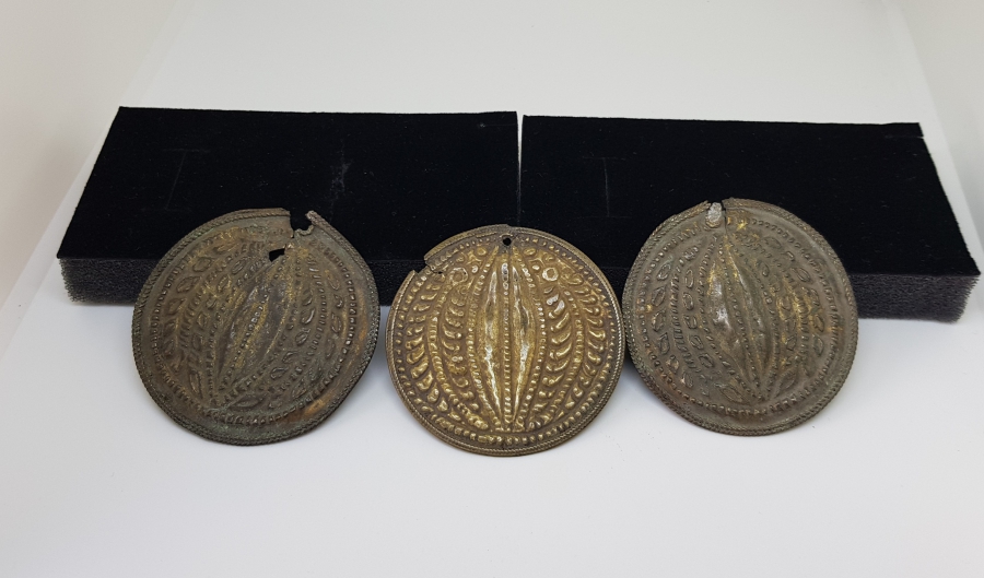 OSMANLI DÖNEMİ 3 ADET İKONA PARÇASI