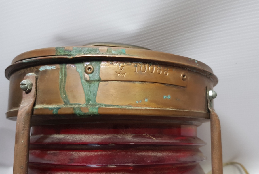 ANTİKA GEMİ LAMBASI