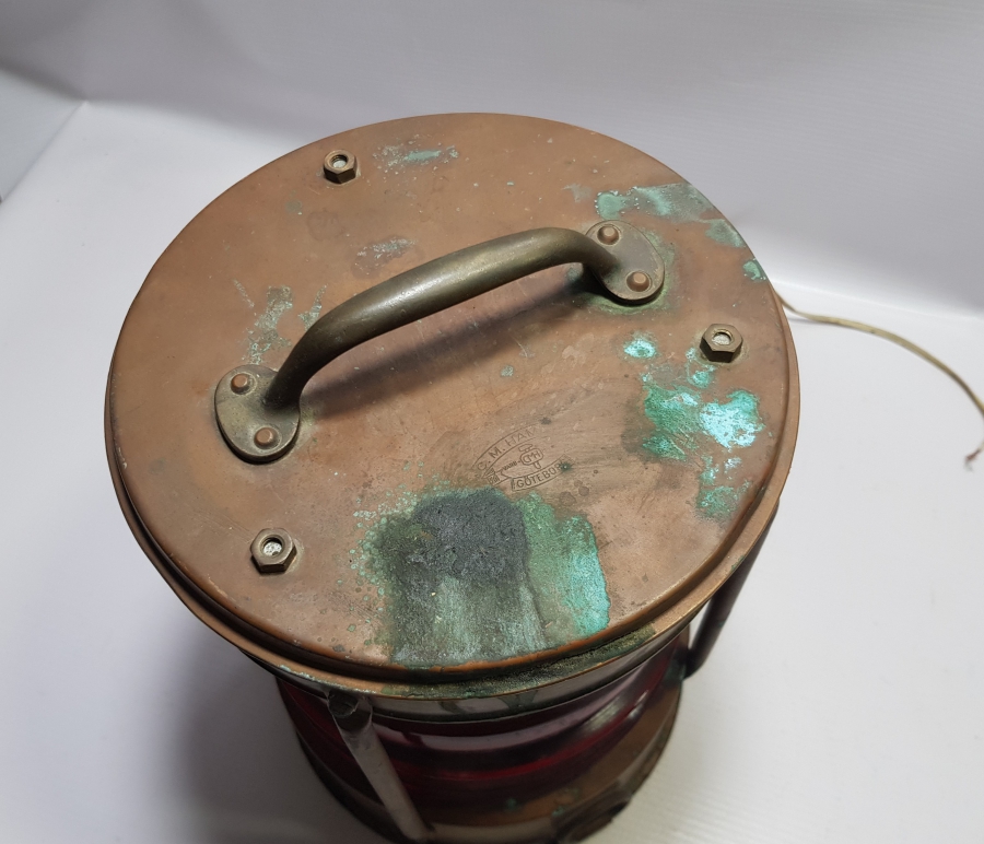 ANTİKA GEMİ LAMBASI