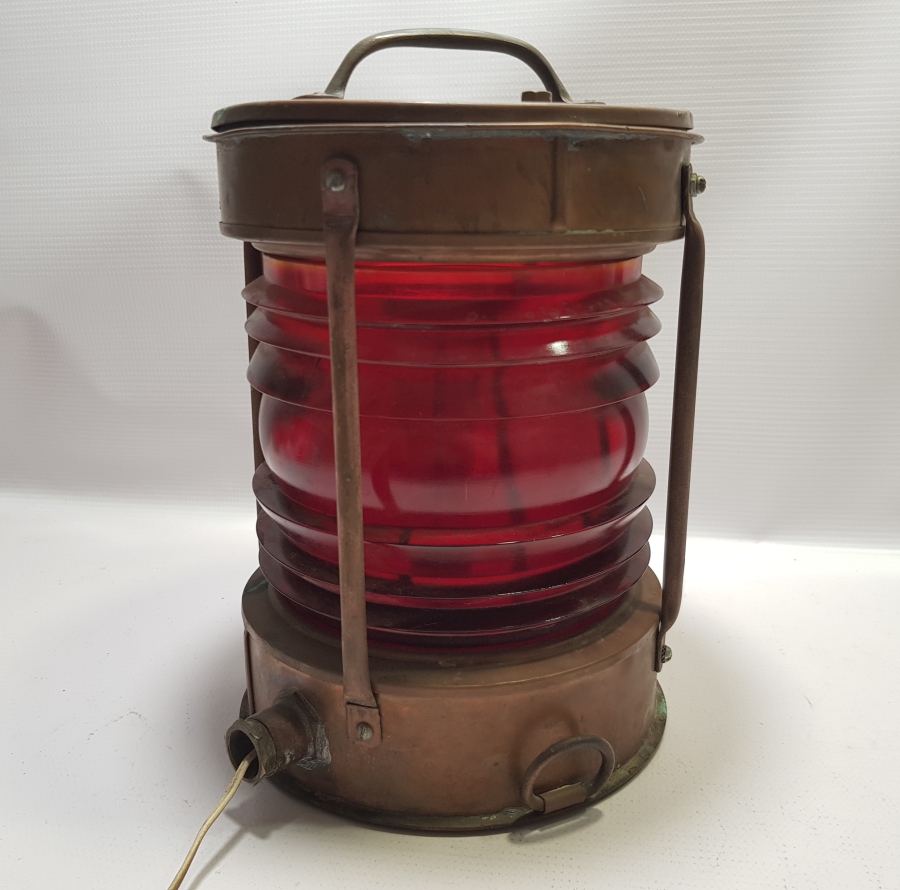 ANTİKA GEMİ LAMBASI