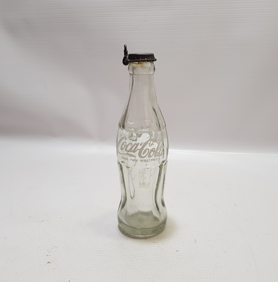 OSMANLI DÖNEMİ OSMANLICA VE LATİNCE YAZILI ÇOK NADİR COCA-COLA ŞİŞESİ