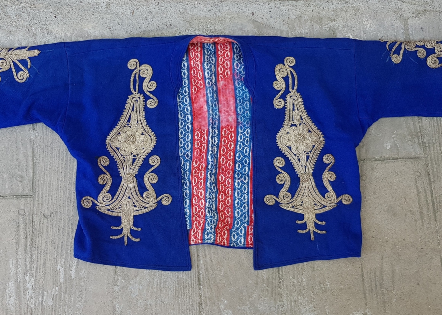 OSMANLI DÖNEMİ SIRMA İŞÇİLİKLİ CEPKEN