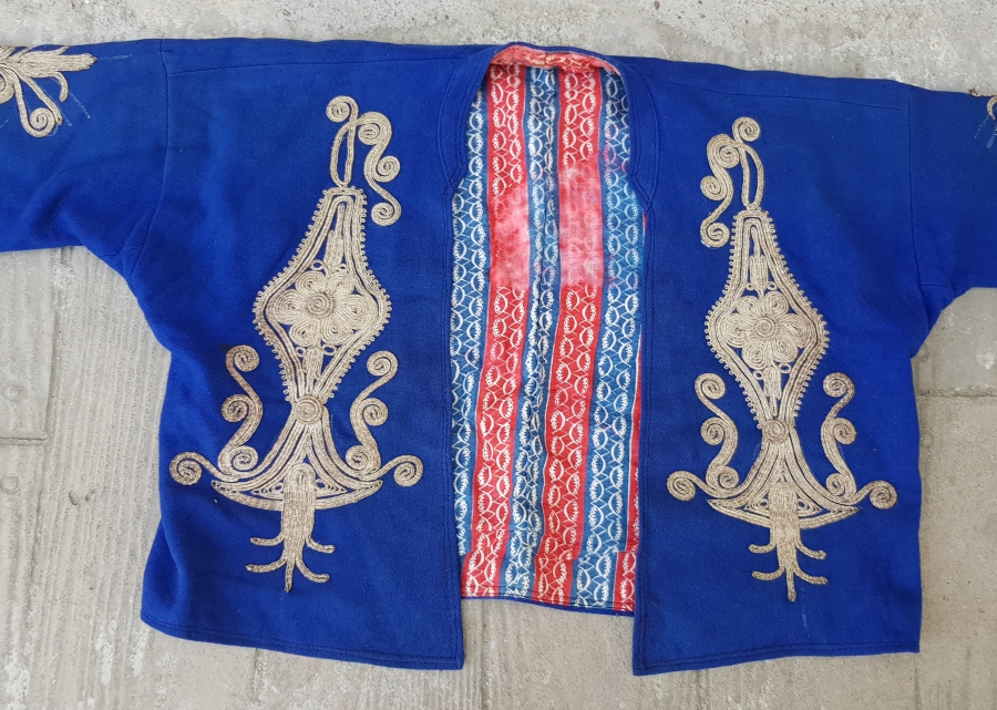 OSMANLI DÖNEMİ SIRMA İŞÇİLİKLİ CEPKEN