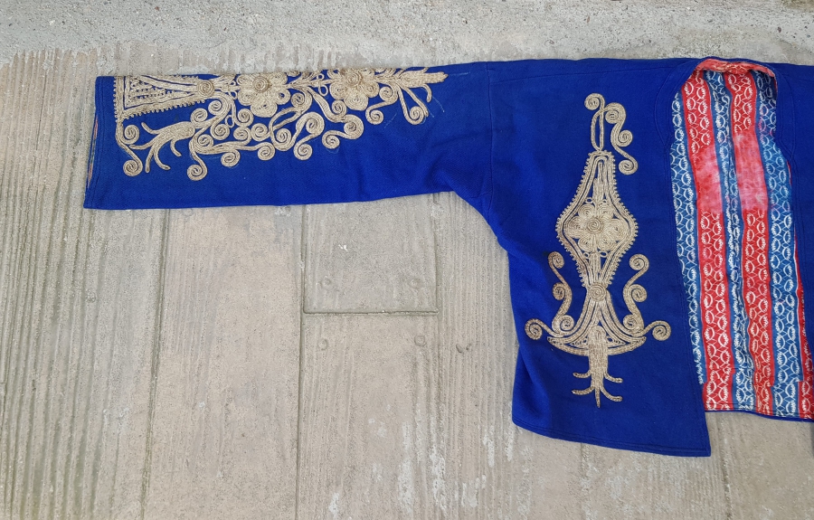 OSMANLI DÖNEMİ SIRMA İŞÇİLİKLİ CEPKEN