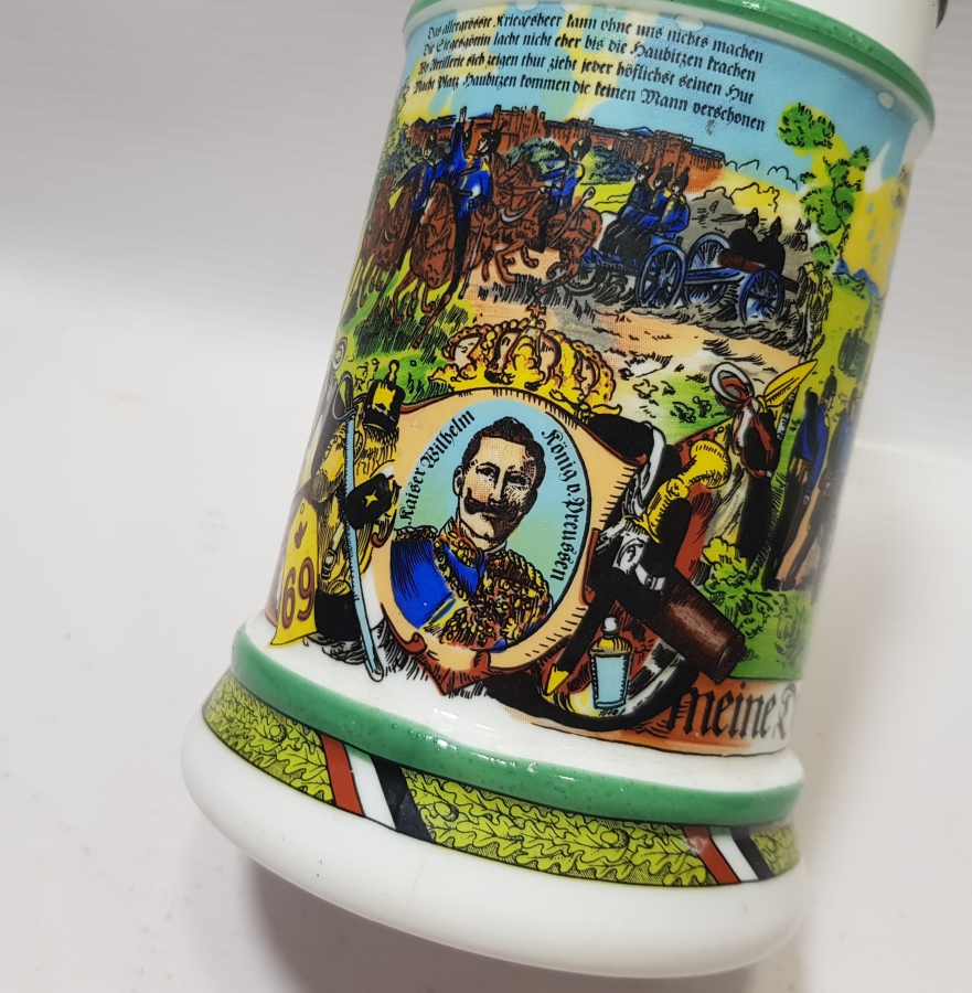 1. DÜNYA SAVAŞI VE KAISER WILHELM RESİMLİ OPAL TANKART