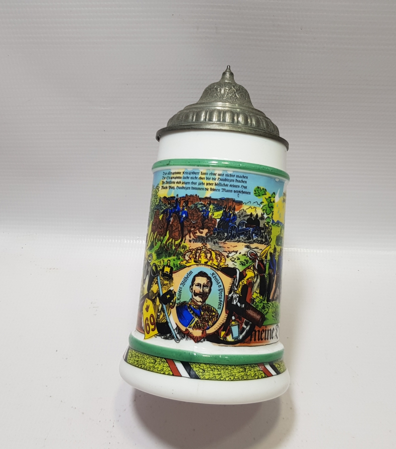 1. DÜNYA SAVAŞI VE KAISER WILHELM RESİMLİ OPAL TANKART