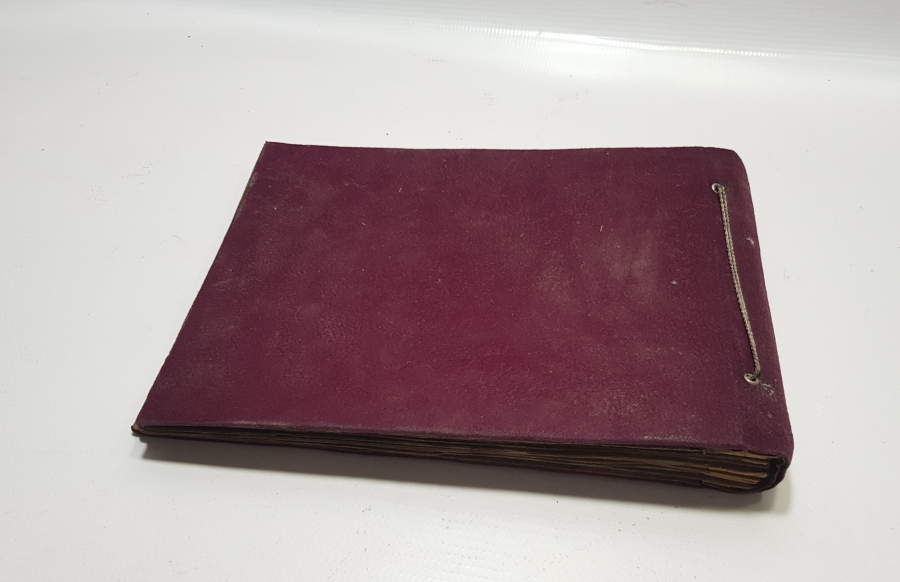 OSMANLI DÖNEMİ SIRMA İŞLEMELİ FOTOĞRAF ALBÜMÜ