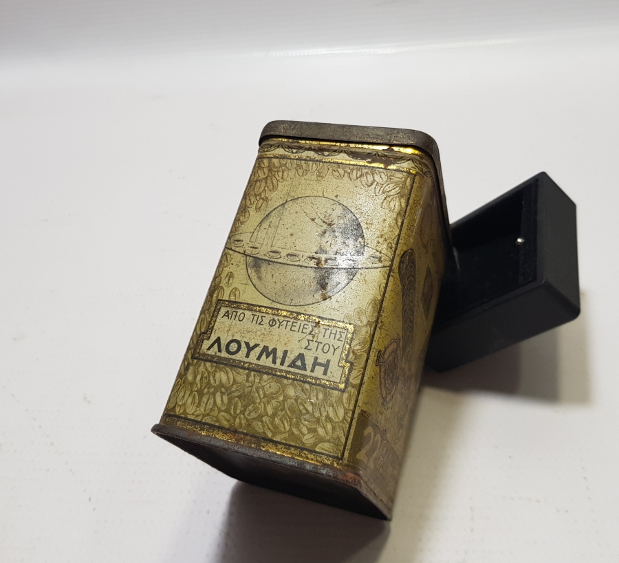 OSMANLI DÖNEMİ YUNANCA YAZILI KAHVE KUTUSU