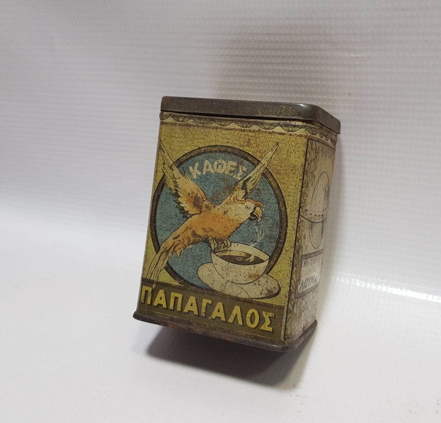 OSMANLI DÖNEMİ YUNANCA YAZILI KAHVE KUTUSU
