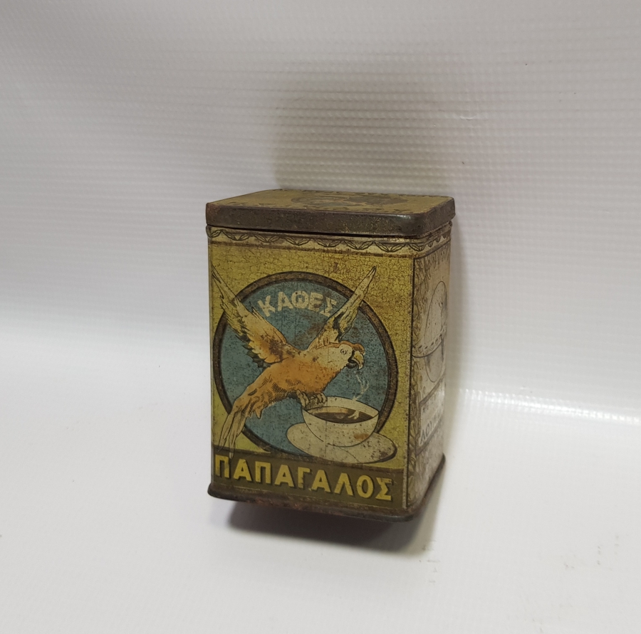 OSMANLI DÖNEMİ YUNANCA YAZILI KAHVE KUTUSU