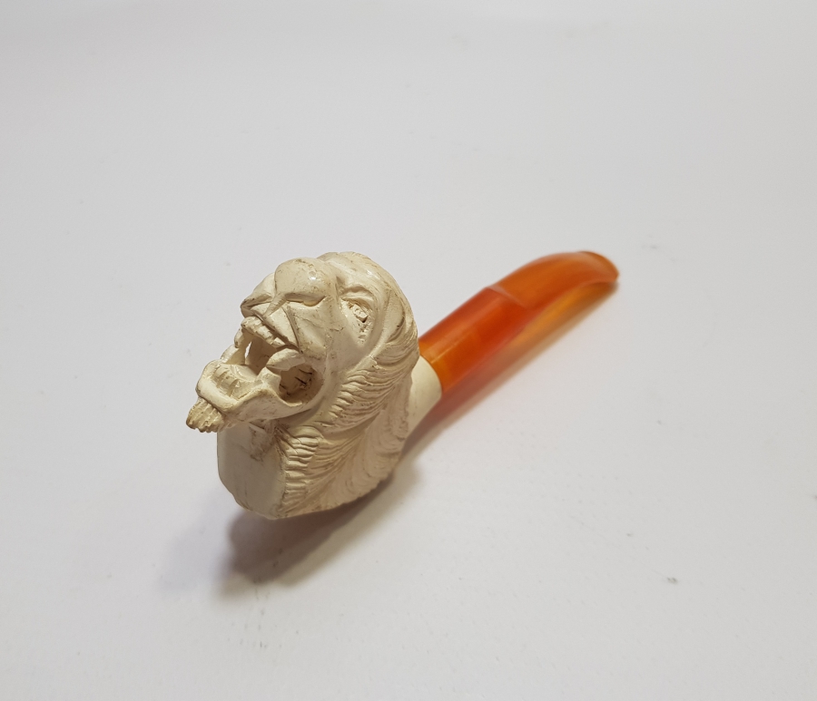 ANTİKA LÜLE TAŞI PİPO