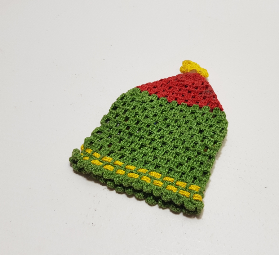 OSMANLI DÖNEMİ EL ÖRME PARA KESESİ