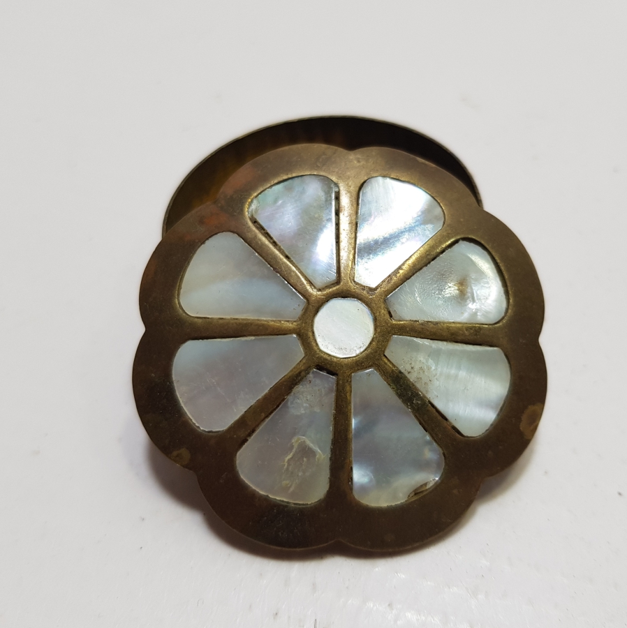 OSMANLI DÖNEMİ SEDEF İŞÇİLİKLİ ENFİYE KUTUSU