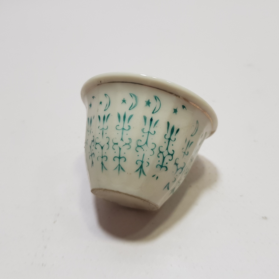 OSMANLI DÖNEMİ AY YILDIZLI KAHVE FİNCANI