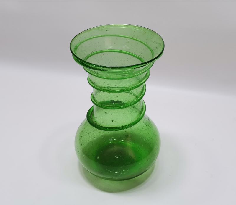 OSMANLI DÖNEMİ FARKLI FORMDA KOPARMA CAM VAZO